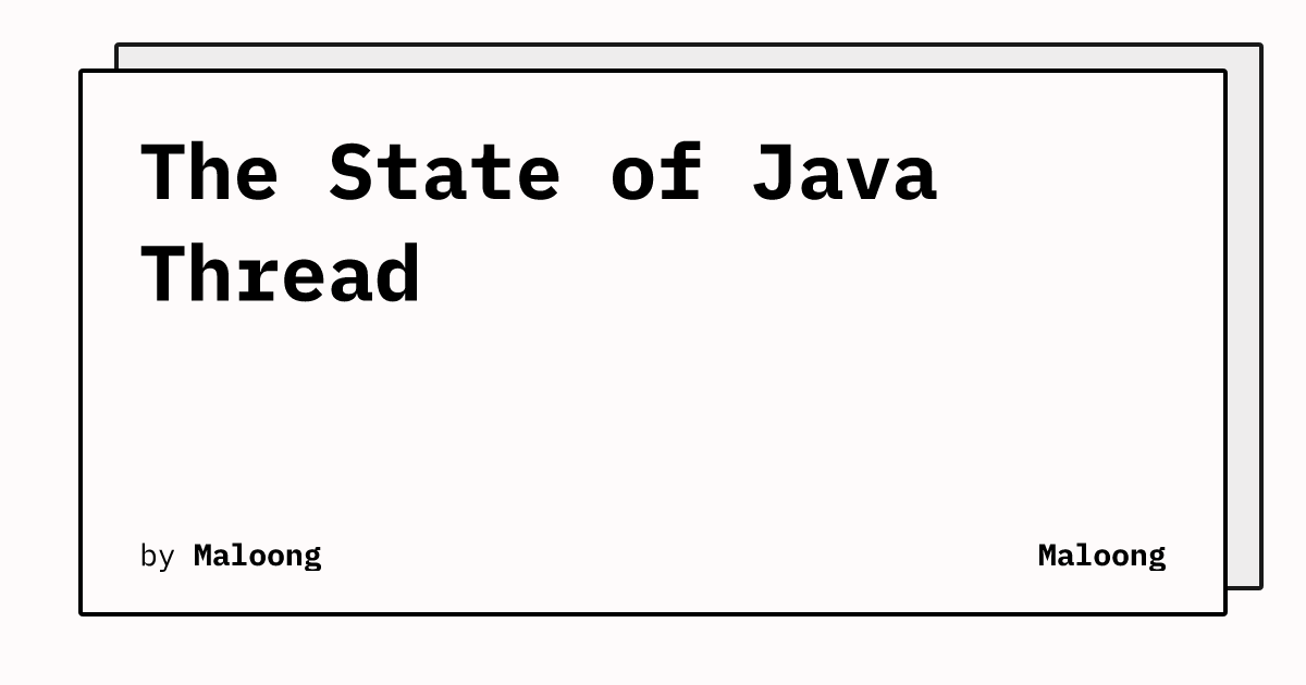 the-state-of-java-thread